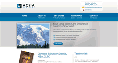 Desktop Screenshot of christineltc.com